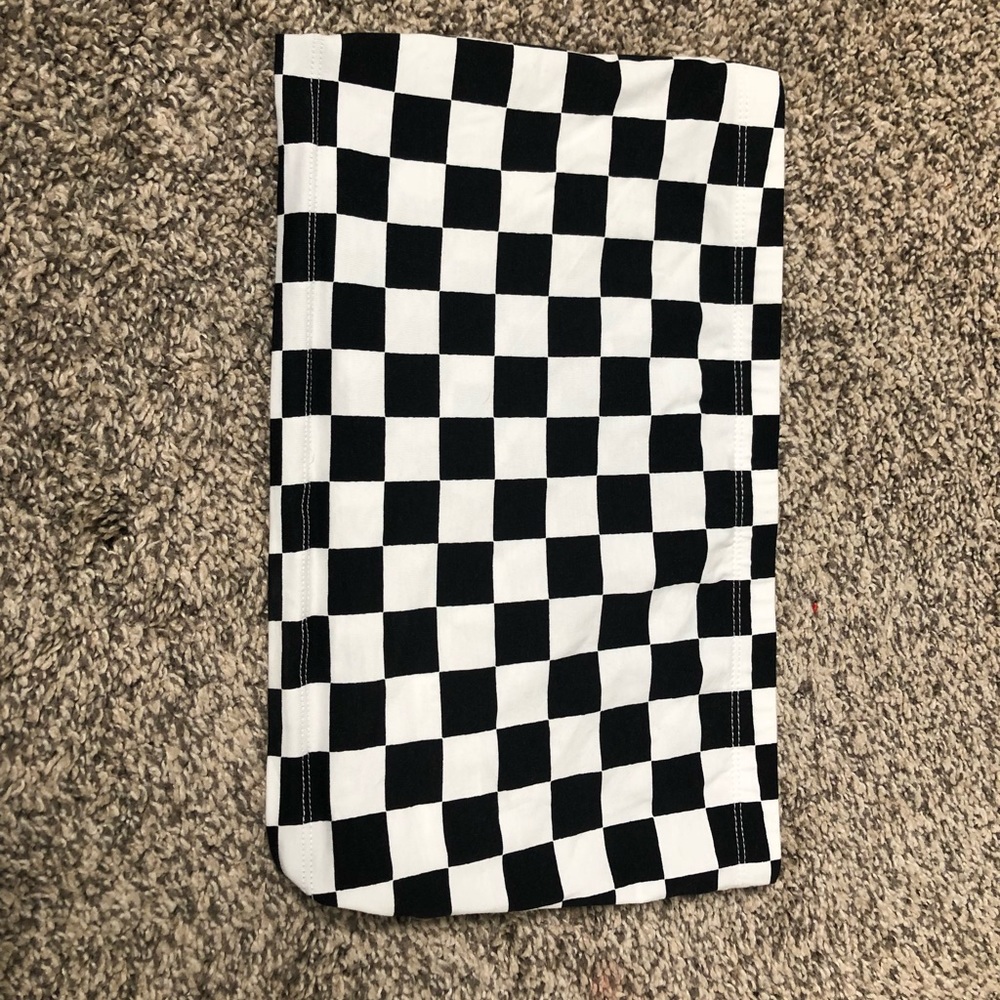 Forever 21 Checkered Tube Top, Size M